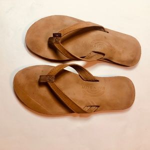 Rainbow Sandals Catalina Leather Flip Flops 7.5